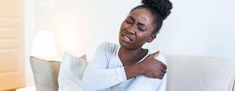 patient needing shoulder pain chiropractor in Corte Madera