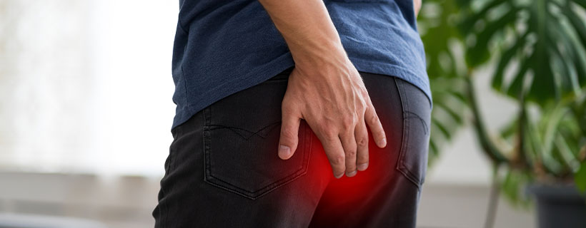 patient needing tailbone pain chiropractor in Corte Madera