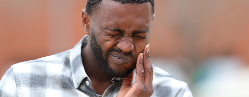 patient needing jaw pain chiropractor in Corte Madera