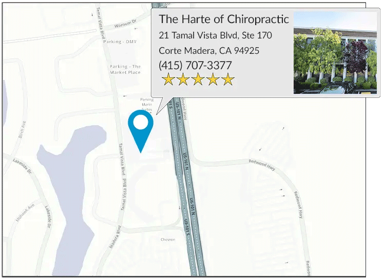 The Harte of Chiropractic on googlemap